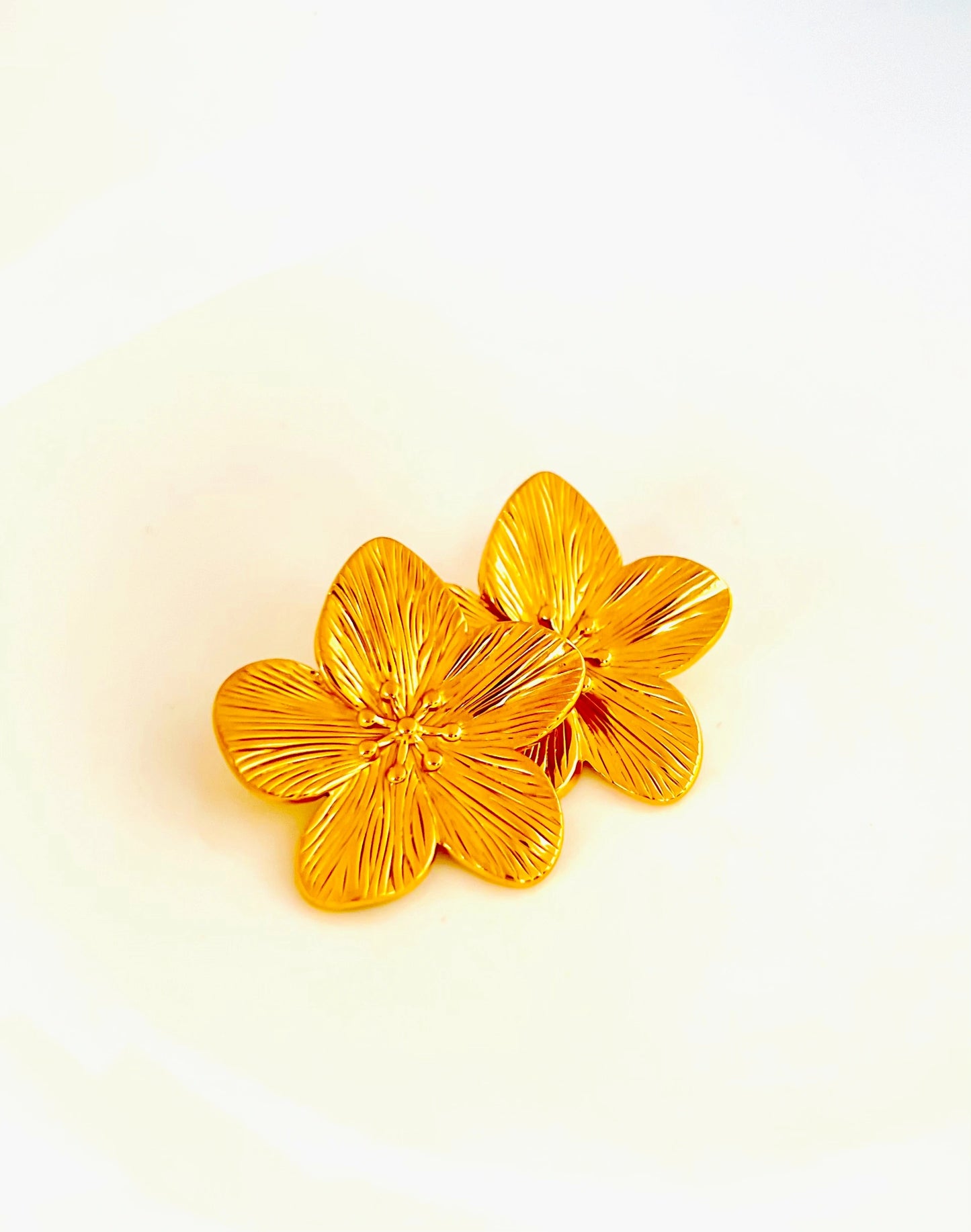 Moonlit Floral Earring