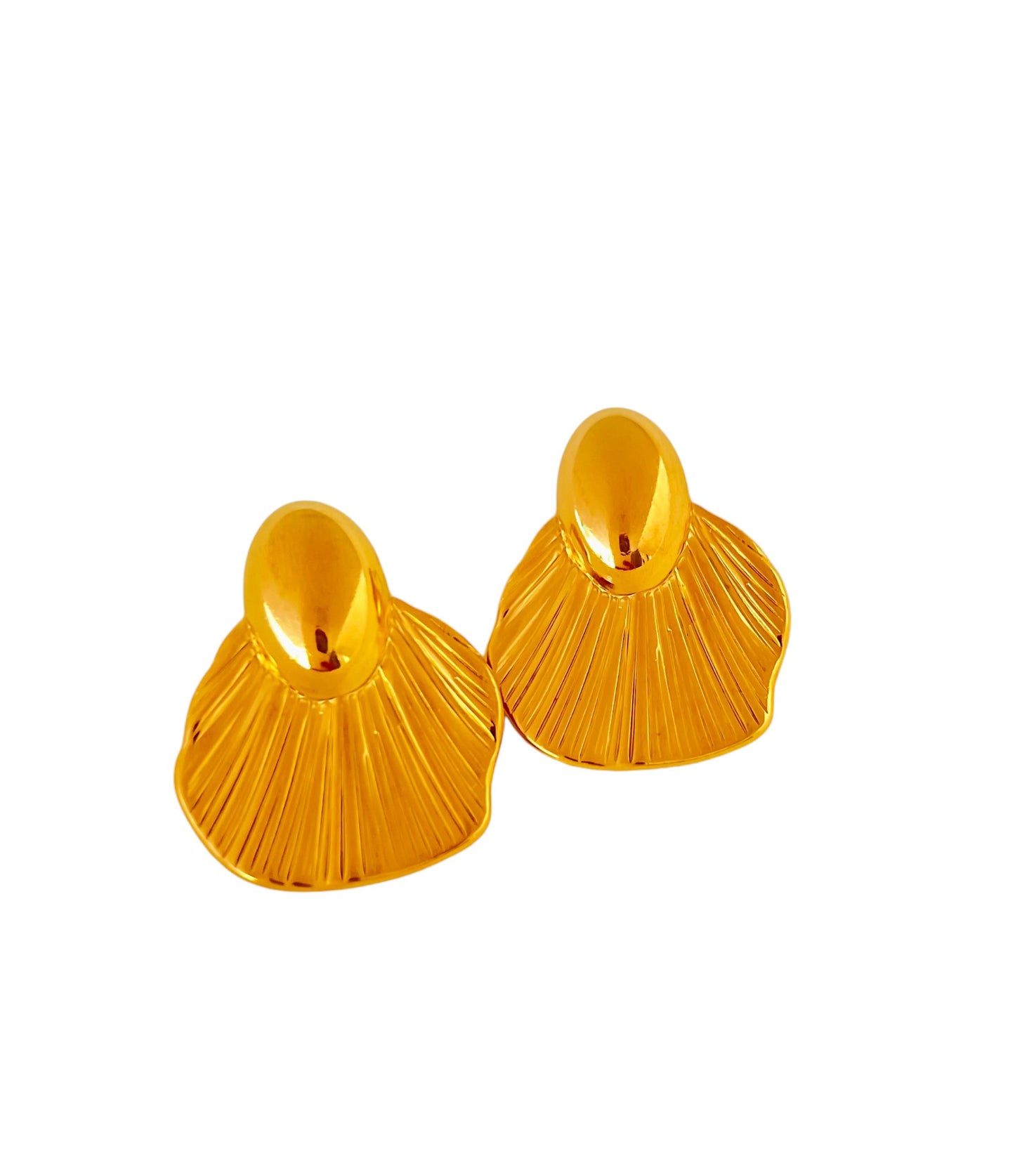 Golden Luxe Flair Earrings