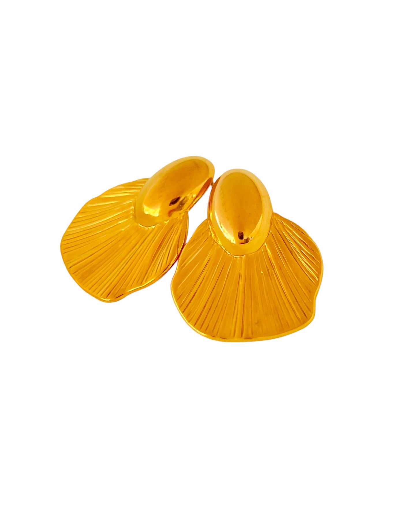 Golden Luxe Flair Earrings
