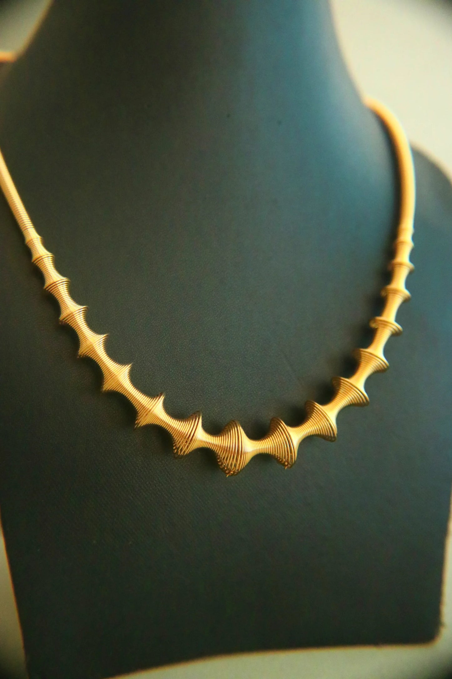 Golden Spiral Necklace
