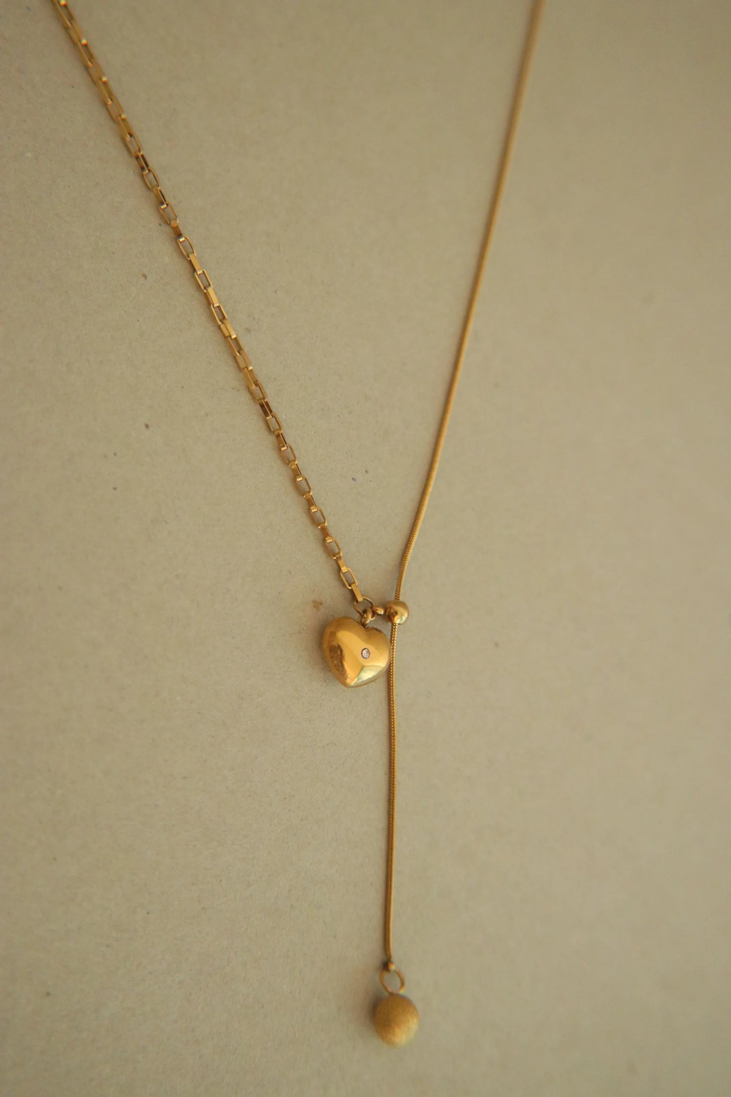 Chain Heart Necklace