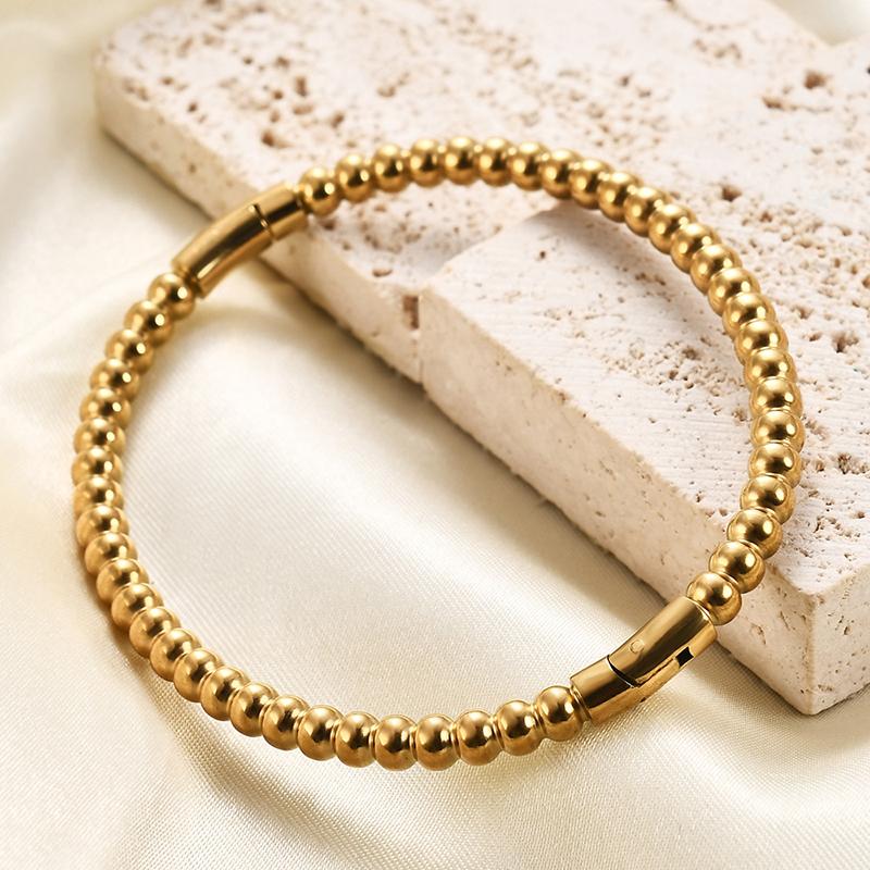 Orla Classic Bead Cuff Bracelet