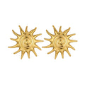 Solara Spiral Sun Studs