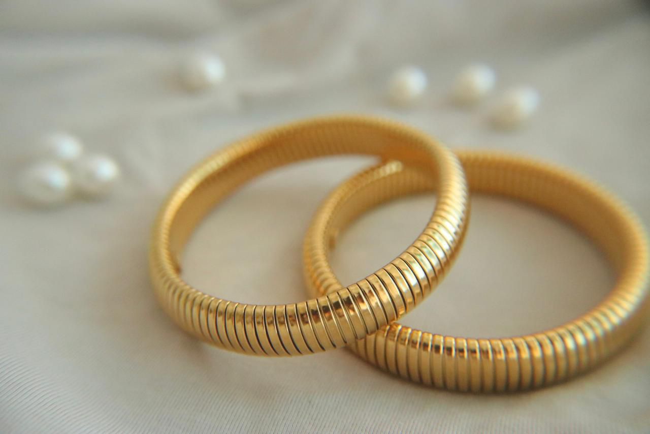 Gold Plated Cuff Bracelet