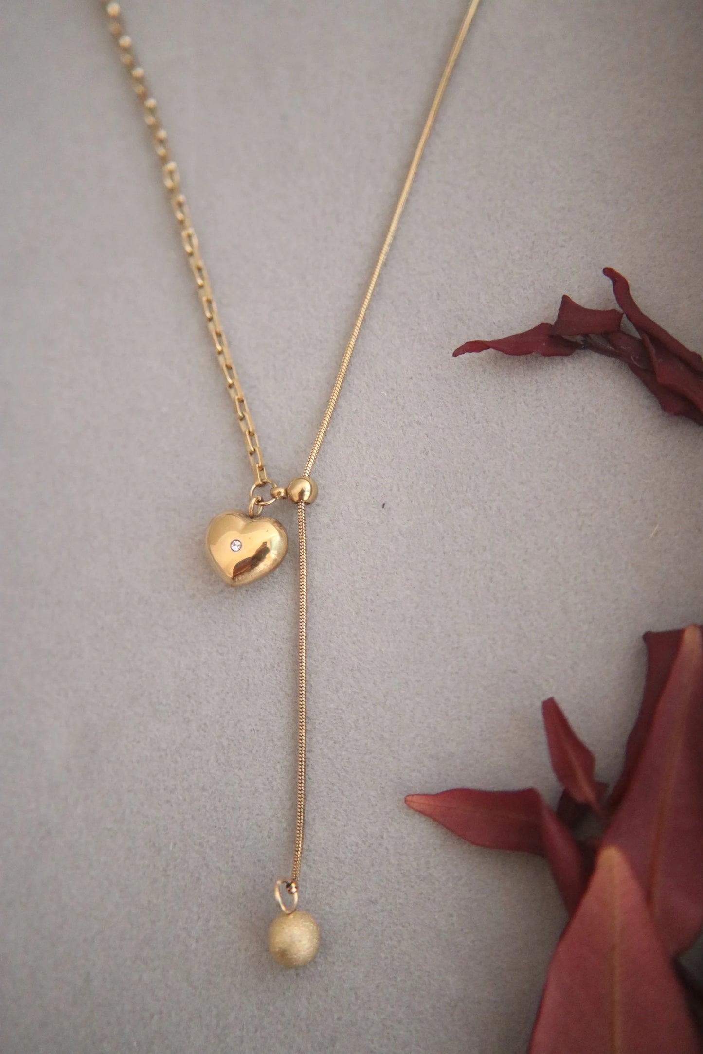 Chain Heart Necklace