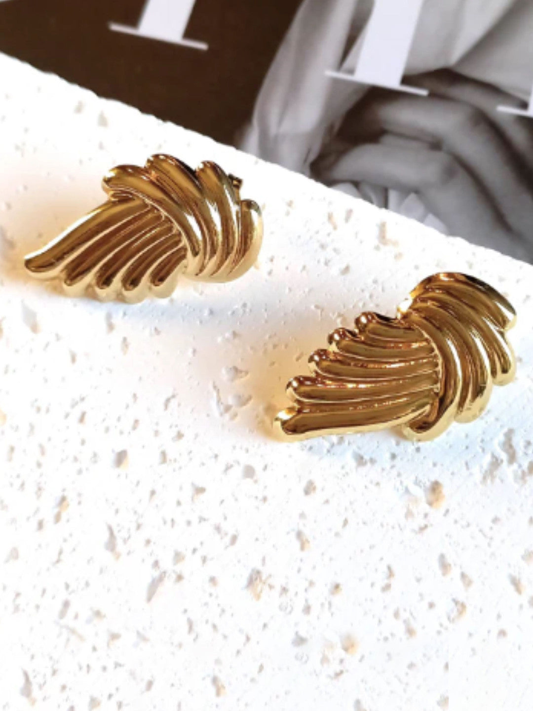 Aurelia Winged Studs