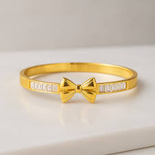 Belle Bow Classic Cuff Bracelet