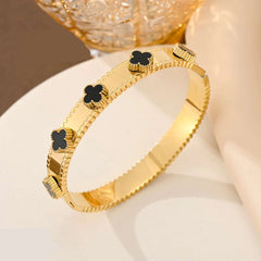 Black Clover Empress Gold Plated Bracelet