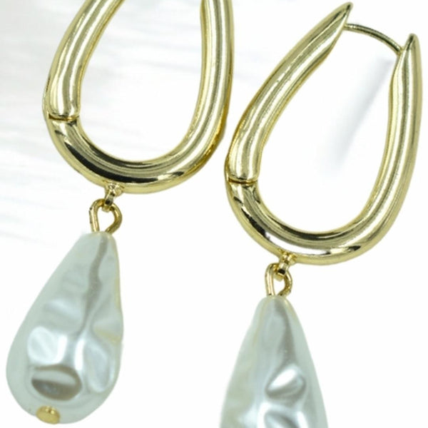 Cascading Baroque Pearl Drops
