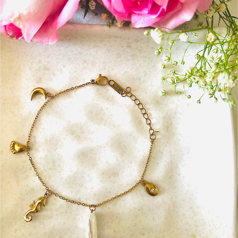 Celestial Dream Charm Chain Bracelet