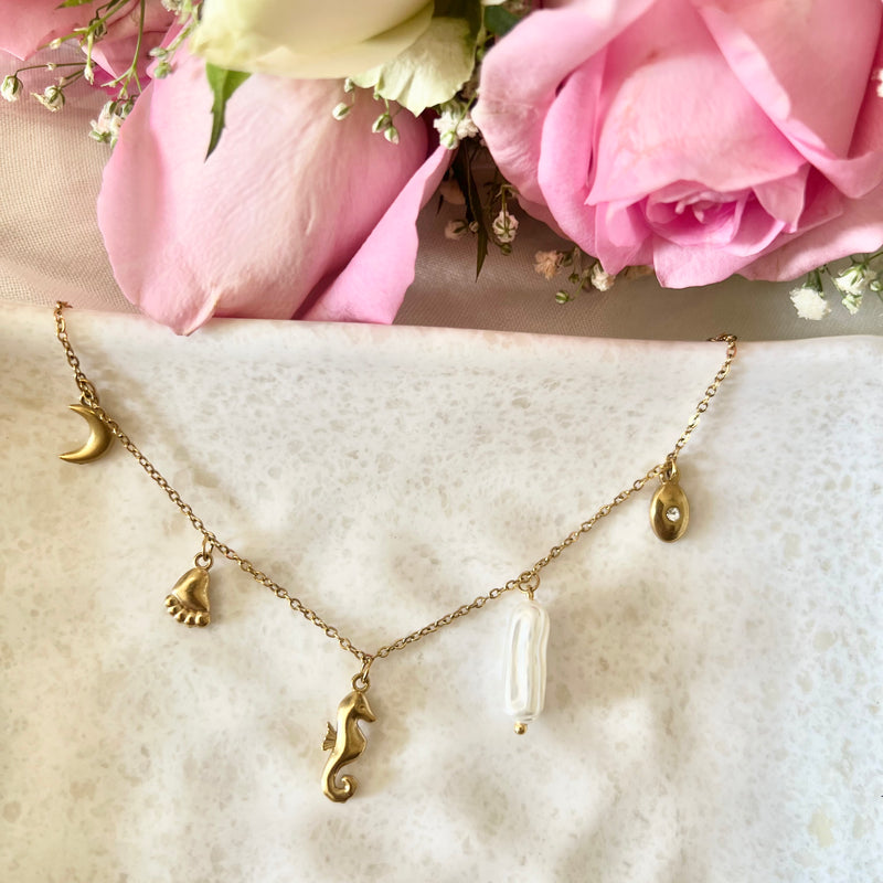 Celestial Dream Charm Chain Bracelet