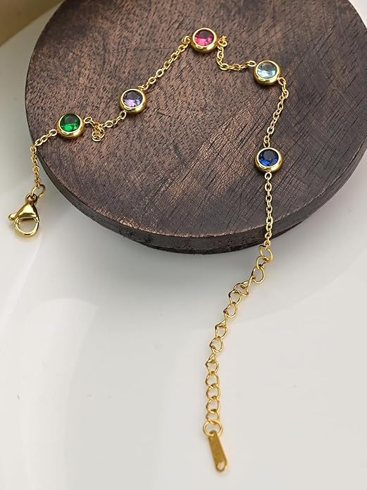 Celestial Spectrum Gemstone Bracelet