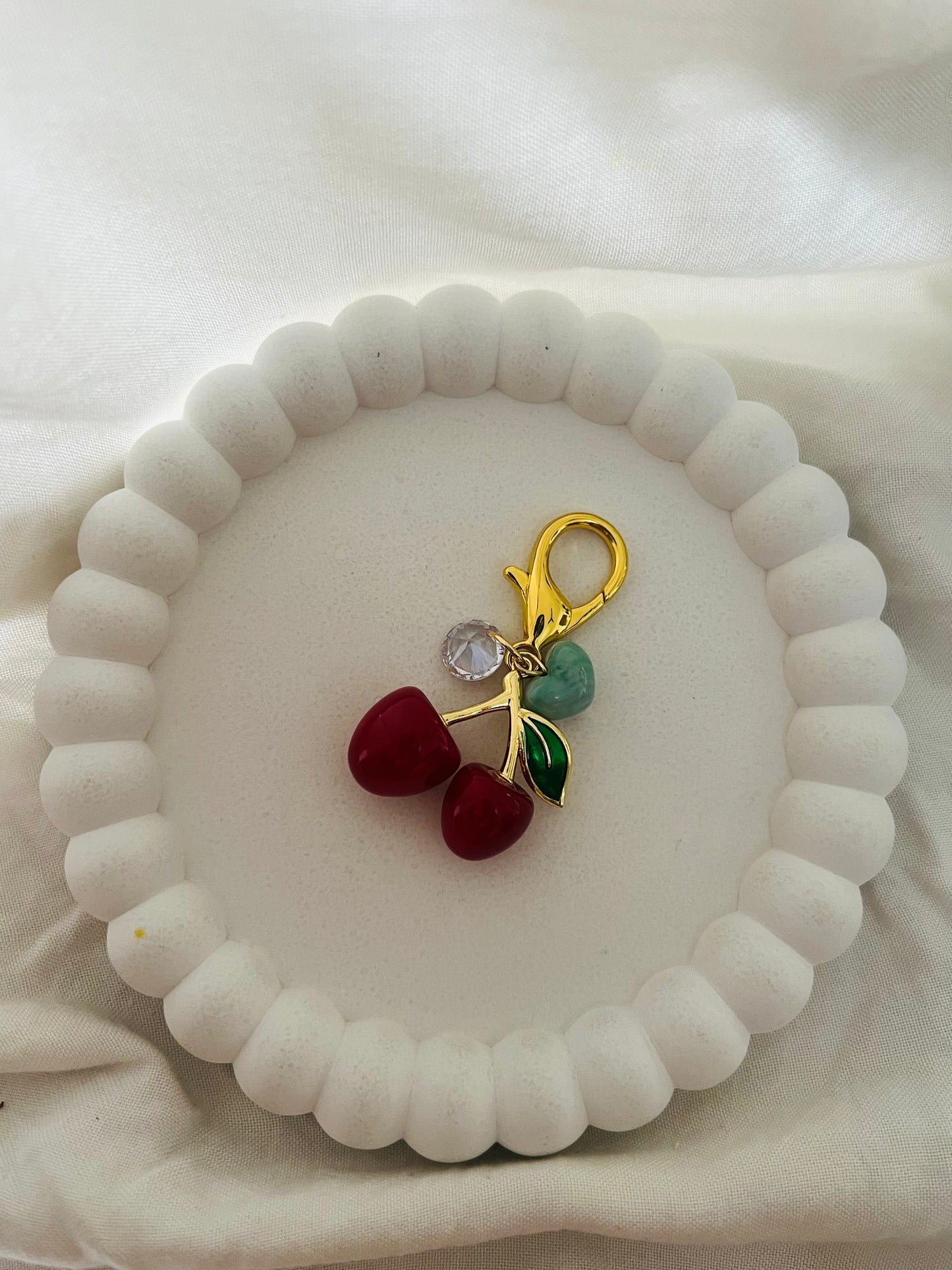 Cherry Blossom Joy Bag Charm