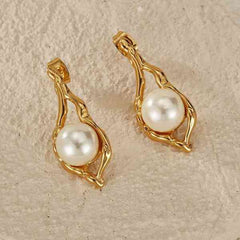 Ember Sculpted Pearl Drops