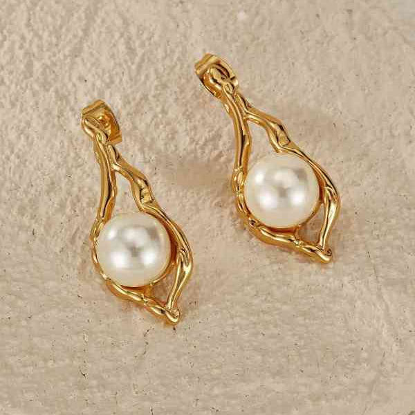 Ember Sculpted Pearl Drops