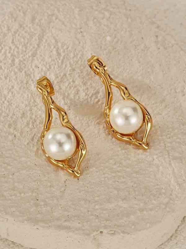 Ember Sculpted Pearl Drops