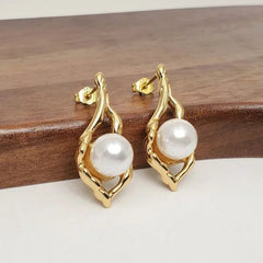 Ember Sculpted Pearl Drops