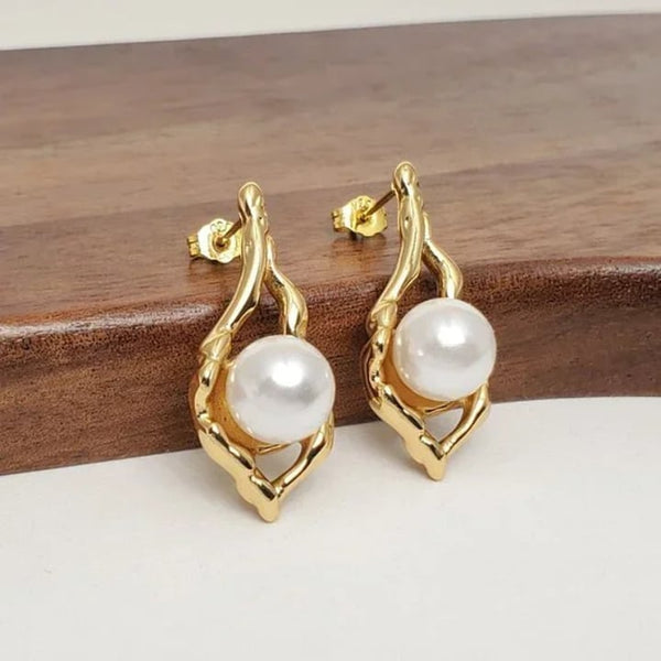 Ember Sculpted Pearl Drops