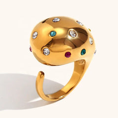 Galaxy Glow Statement Ring
