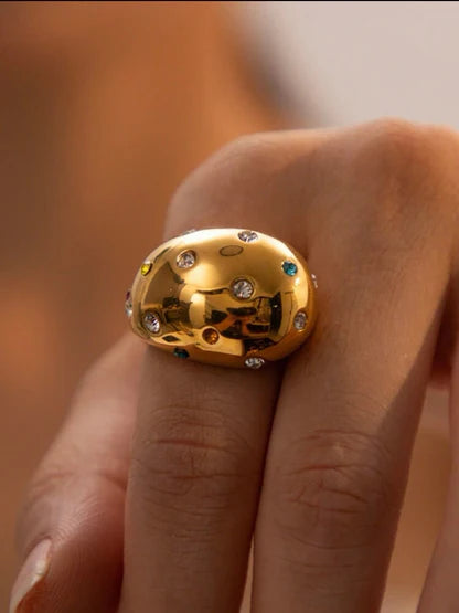 Galaxy Glow Statement Ring