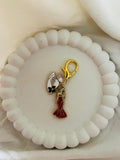 Glamour Night Red Dress Bag Charm
