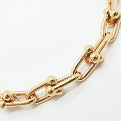 Gold Plated Ball Link Chain Bracelet