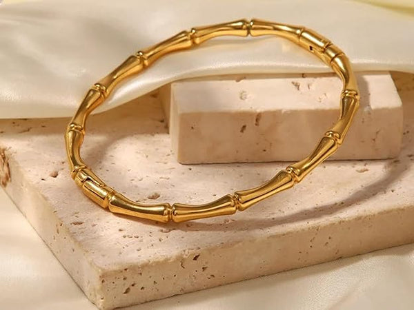 Golden Bamboo Dream Bangle