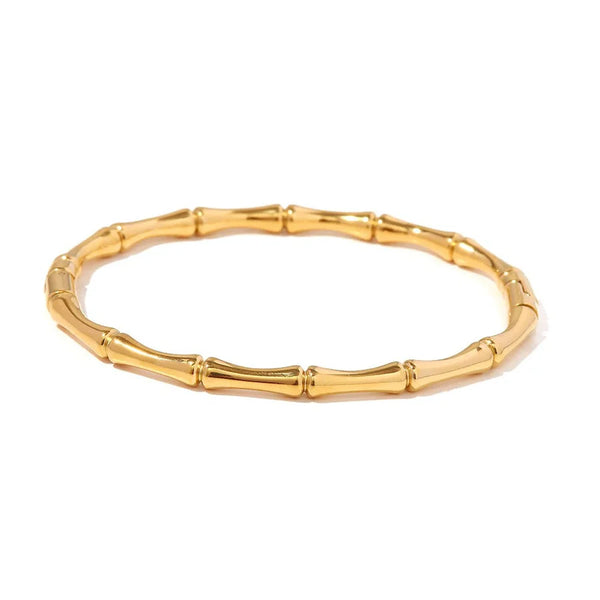 Golden Bamboo Dream Bangle