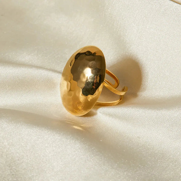 Golden Essence Statement Ring