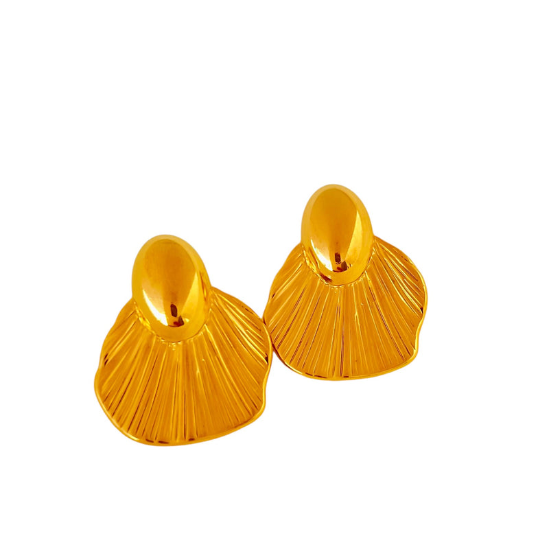 Golden Luxe Flair Earrings
