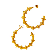 Spiral Hoops Earring