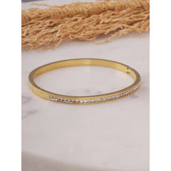 Lustro Elegant Stone Cuff Bracelet
