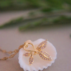 Diamond Flowers Necklace