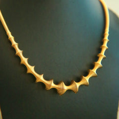 Golden Spiral Necklace