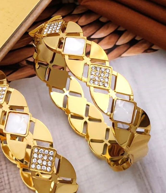 Nexa Lattice Luxe Cuff Bracelet