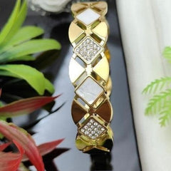 Nexa Lattice Luxe Cuff Bracelet