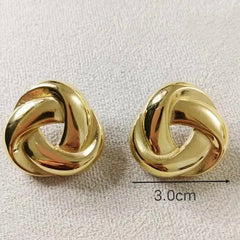 Orion Chunky Knot Studs