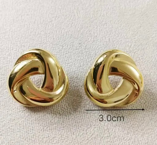 Orion Chunky Knot Studs