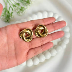 Orion Chunky Knot Studs