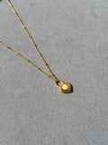 Pearl Heartbeat Dainty Pendant Necklace