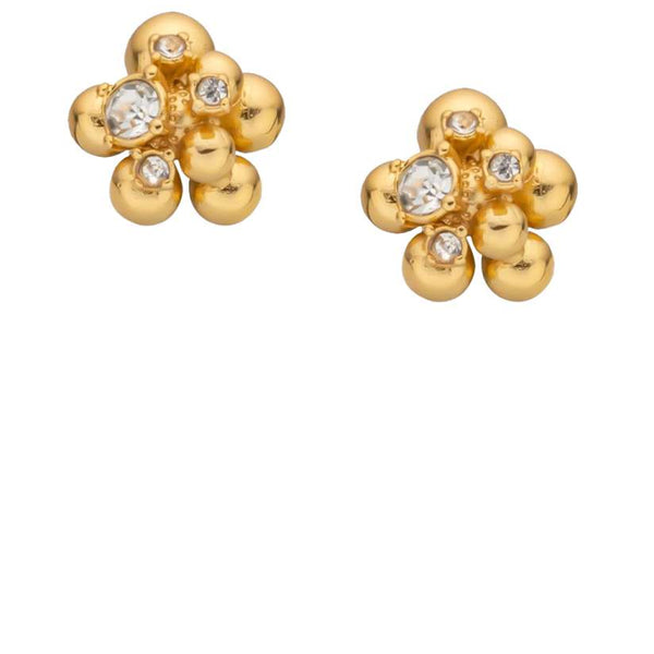 Petite Bloom Crystal Studs