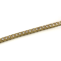 Radiant Crystal Tennis Bracelet