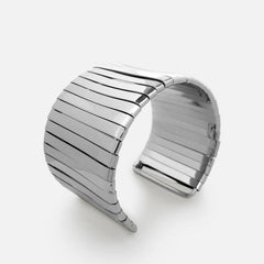 Sculptura Silver Cuff