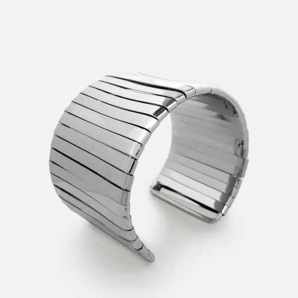 Sculptura Silver Cuff