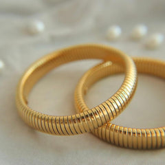 Gold Plated Cuff Bracelet