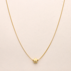 Stellar Shine Minimal Star Necklace