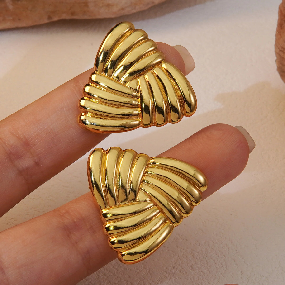 Trina Woven Radiance Studs