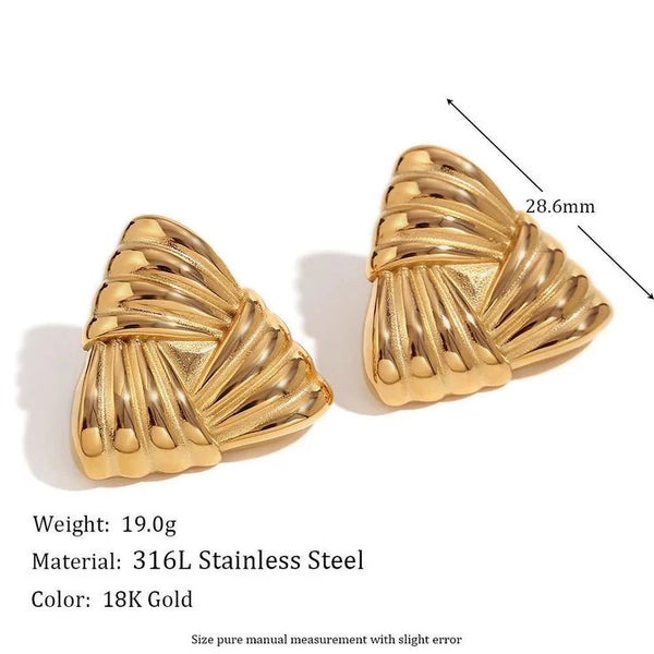 Trina Woven Radiance Studs