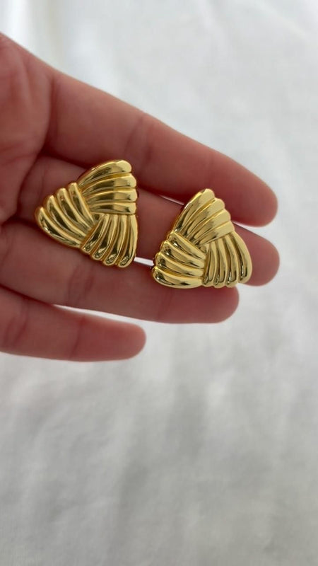 Trina Woven Radiance Studs