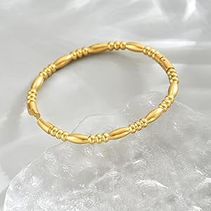 Vireo Beaded Elegance Cuff Bracelet